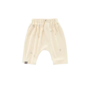 Baby Terry Harem Pants | Cream