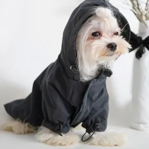 Irredescent Reflective Waterproof Dog Raincoat