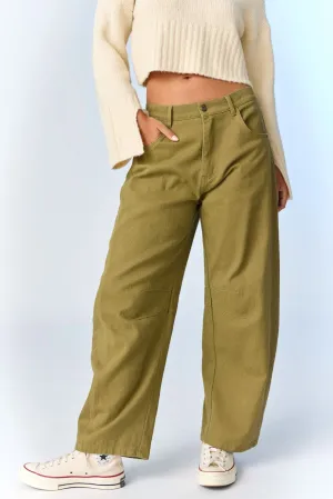 Olive Nora Barrel Pants