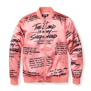 Psalm 23 Bomber Jacket - Rose Gold