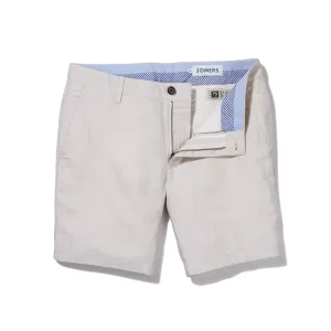 Royce - Oatmeal Baird McNutt Linen Herringbone Shorts